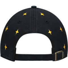 47 brand Pittsburgh Steelers '47 Women's Confetti Clean Up Adjustable Hat Black/Gold