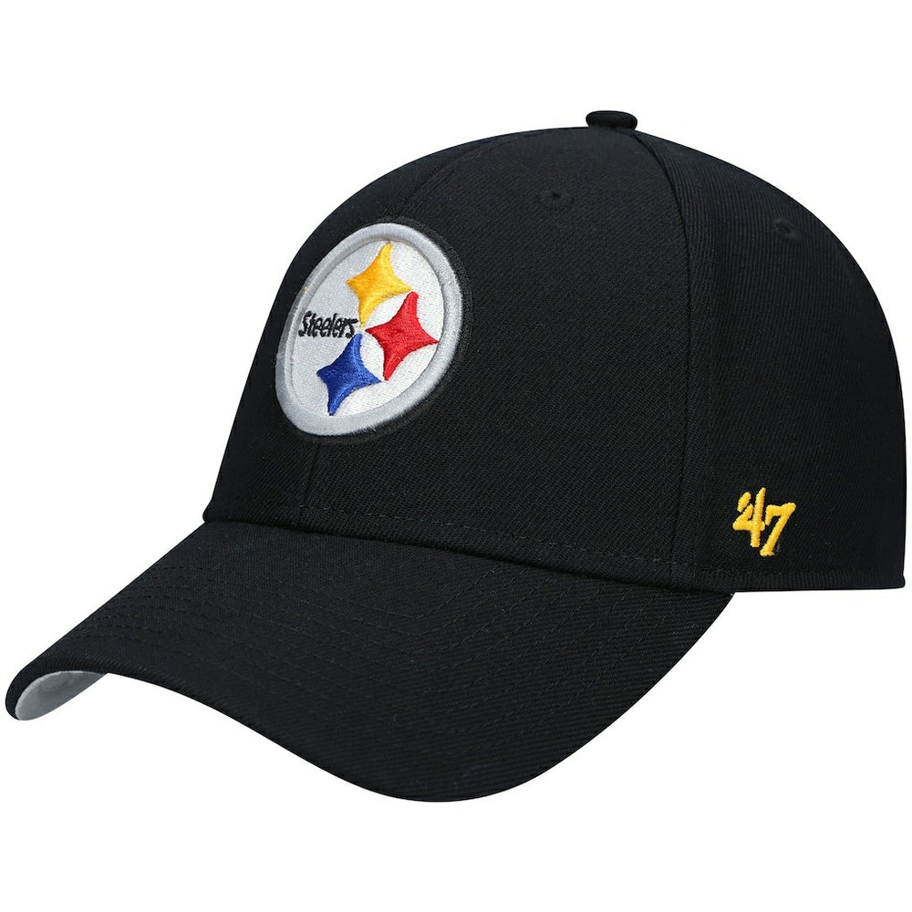47 brand Pittsburgh Steelers '47 MVP Adjustable Hat Black