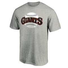 San Francisco Giants Cooperstown Collection Huntington Logo T-Shirt - Heathered Gray - MLB on Sale