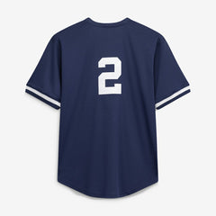 Derek Jeter New York Yankees Mitchell & Ness Big & Tall Batting Practice Replica Player Jersey - Navy - Mitchell & Ness Online