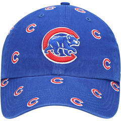 Chicago Cubs '47 Women's Confetti Clean Up Adjustable Hat - Royal - 47 brand Sale
