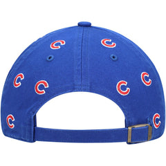Chicago Cubs '47 Women's Confetti Clean Up Adjustable Hat - Royal - 47 brand Sale