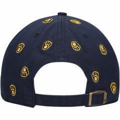 Milwaukee Brewers '47 Women's Confetti Clean Up Adjustable Hat - Navy - 47 brand Online