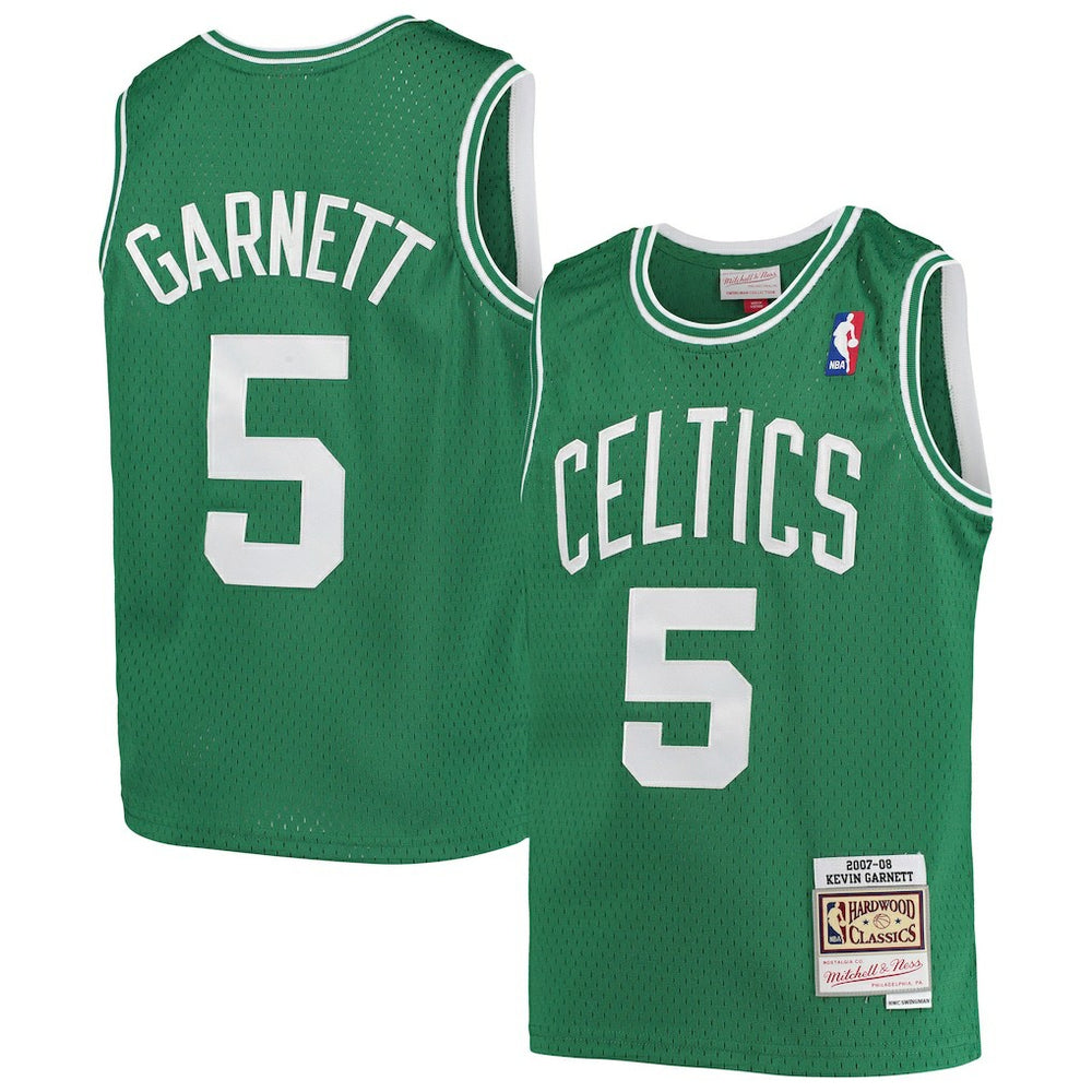 Kevin Garnett Boston Celtics Youth 2007/08 Hardwood Classics Swingman Jersey Kelly Green | Mitchell & Ness for sale