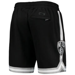 Brooklyn Nets Pro Standard Chenille Shorts Black