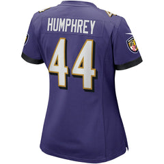 Nike Marlon Humphrey Baltimore Ravens Women's Game Player Jersey Purple