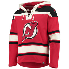 New Jersey Devils '47 Superior Lacer Hoodie - Red - NHL 4171419