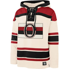 Ottawa Senators '47 Superior Lacer Hoodie - Cream - NHL 4171447