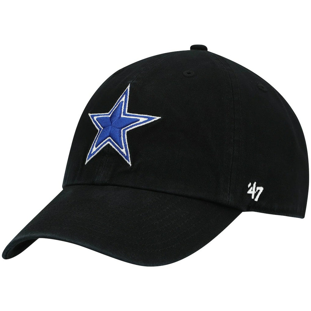 47 brand Dallas Cowboys '47 Primary Clean Up Adjustable Hat Black