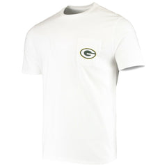 Green Bay Packers Vineyard Vines Big & Tall Helmet T-Shirt White