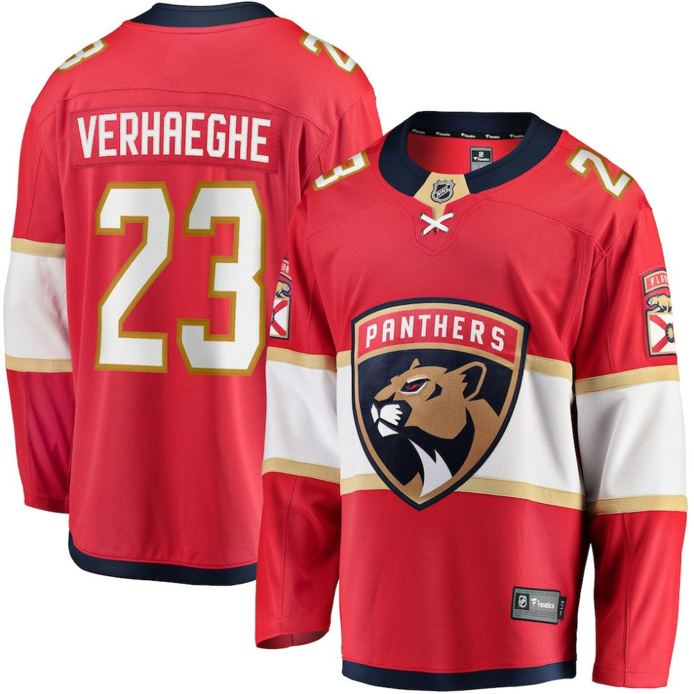 Carter Verhaeghe Florida Panthers Fanatics Home Breakaway Jersey - Red - NHL 4185798