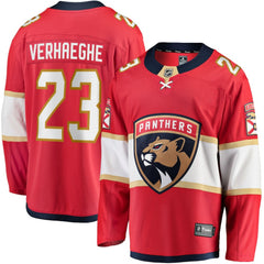 Carter Verhaeghe Florida Panthers Fanatics Home Breakaway Jersey - Red - NHL 4185798