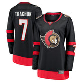 Brady Tkachuk Ottawa Senators Fanatics Women's Home Breakaway Jersey - Black - NHL 4186620