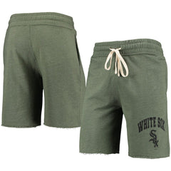 Chicago White Sox Concepts Sport Mainstream Tri-Blend Shorts - Heathered Olive - MLB Sale