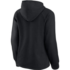 Fanatics New Orleans Saints Women's First Contact Raglan Pullover Hoodie Black