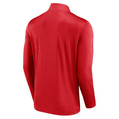 Washington Nationals Fanatics Underdog Mindset Quarter-Zip Top - Red - Fanatics Lifestyle