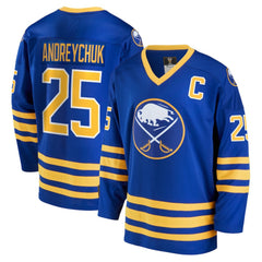 Dave Andreychuk Buffalo Sabres Fanatics Breakaway Retired Player Jersey - Royal - NHL 4193383