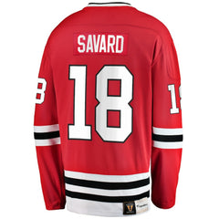 Denis Savard Chicago Blackhawks Fanatics Premier Breakaway Retired Player Jersey - Red - NHL 4193399
