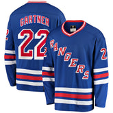 Mike Gartner New York Rangers Fanatics Premier Breakaway Retired Player Jersey - Blue - NHL 4193513