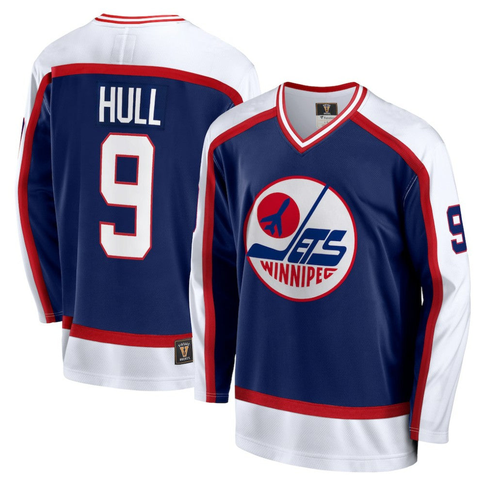 Bobby Hull Winnipeg Jets Fanatics Breakaway Retired Player Jersey - Navy - NHL 4193823