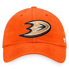 Anaheim Ducks Fanatics Core Primary Logo Adjustable Hat - Orange - NHL 4197599