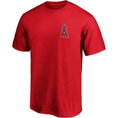 Los Angeles Angels Fanatics Number One Dad Team T-Shirt - Red - Fanatics Lifestyle