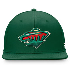 Minnesota Wild Fanatics Primary Logo Snapback Hat - Green - NHL 4197926
