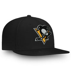Pittsburgh Penguins Fanatics Primary Logo Snapback Hat - Black - NHL 4197952