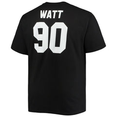 Fanatics T.J. Watt Pittsburgh Steelers Big & Tall Player Name & Number T-Shirt Black