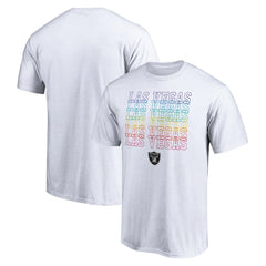 Fanatics Las Vegas Raiders City Pride T-Shirt White