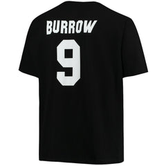 Fanatics Joe Burrow Cincinnati Bengals Big & Tall Player Name & Number T-Shirt Black