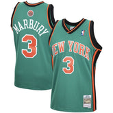 Stephon Marbury New York Knicks 2006/07 Hardwood Classics Swingman Jersey Green | Mitchell & Ness online