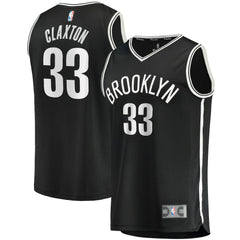 Nicolas Claxton Brooklyn Nets Fast Break Replica Jersey Icon Edition Black | Fanatics Near Me