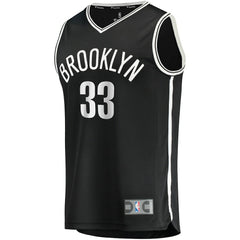 Nicolas Claxton Brooklyn Nets Fast Break Replica Jersey Icon Edition Black | Fanatics Near Me