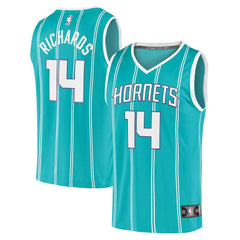 Nick Richards Charlotte Hornets Fast Break Replica Jersey Icon Edition Teal | Fanatics Near Me