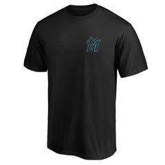Miami Marlins Number One Dad T-Shirt - Black - MLB Sale