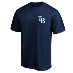 Tampa Bay Rays Number One Dad T-Shirt - Navy - MLB Discount