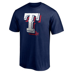 Texas Rangers Red White and Team T-Shirt - Navy - MLB Discount