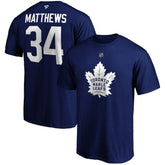 Auston Matthews Toronto Maple Leafs Fanatics Big & Tall Name & Number T-Shirt - Blue - NHL 4218047