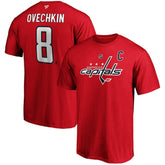 Alexander Ovechkin Washington Capitals Fanatics Big & Tall Captain Patch Name & Number T-Shirt - Red - NHL 4218048