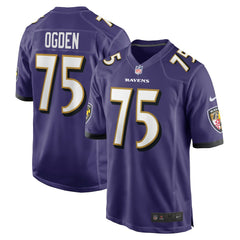 Nike Jonathan Ogden Baltimore Ravens Retired Player Game Jersey Purple