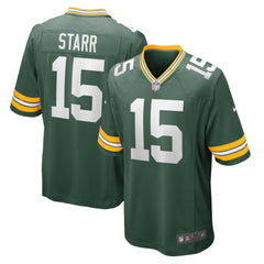 Nike Bart Starr Green Bay Packers Retired Player Game Jersey Green