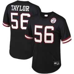 Mitchell & Ness Lawrence Taylor New York Giants Retired Player Name & Number Mesh Top Black
