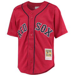 David Ortiz Boston Red Sox Mitchell & Ness Youth Cooperstown Collection Batting Practice Jersey - Red - Mitchell & Ness on Sale