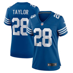 Nike Jonathan Taylor Indianapolis Colts Women's Alternate Game Jersey Royal