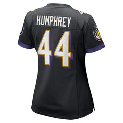 Nike Marlon Humphrey Baltimore Ravens Women's Game Jersey Black