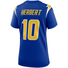 Nike Justin Herbert Los Angeles Chargers Women's Game Jersey Royal