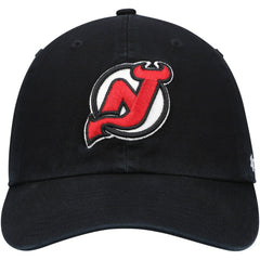 New Jersey Devils '47 Primary Logo Clean Up Adjustable Hat - Black - NHL 4236816
