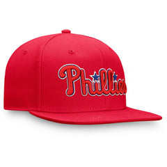Philadelphia Phillies Fanatics Team Core Fitted Hat - Red - Fanatics Lifestyle