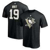 Ryan Whitney Pittsburgh Penguins Fanatics Authentic Stack Retired Player Nickname & Number T-Shirt - Black - NHL 4240310